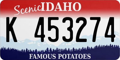 ID license plate K453274