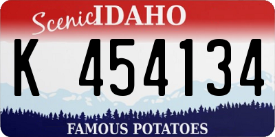 ID license plate K454134