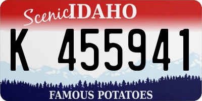 ID license plate K455941