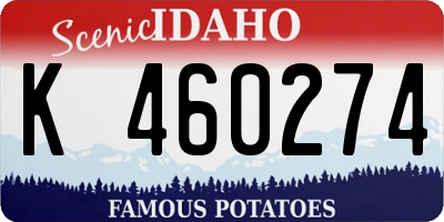 ID license plate K460274