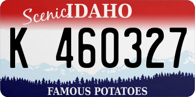 ID license plate K460327