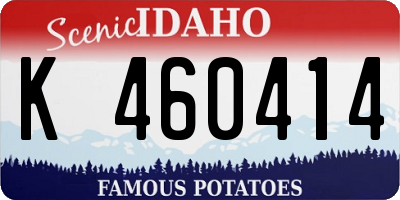 ID license plate K460414