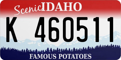 ID license plate K460511