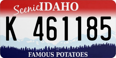 ID license plate K461185