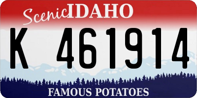ID license plate K461914