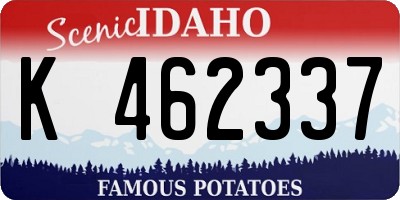 ID license plate K462337