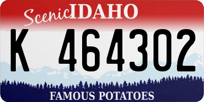 ID license plate K464302