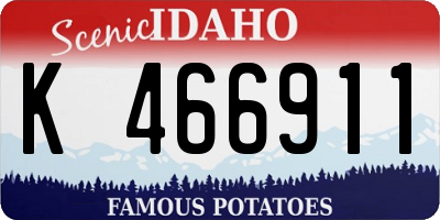 ID license plate K466911