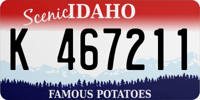ID license plate K467211