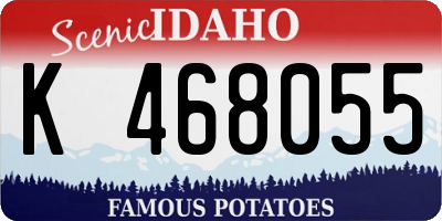 ID license plate K468055