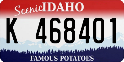 ID license plate K468401