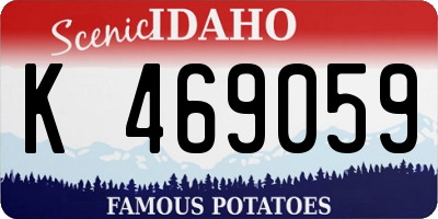 ID license plate K469059