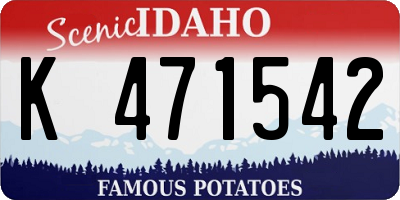 ID license plate K471542