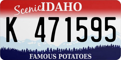 ID license plate K471595