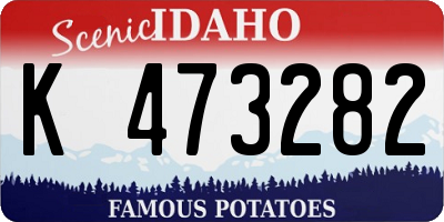 ID license plate K473282