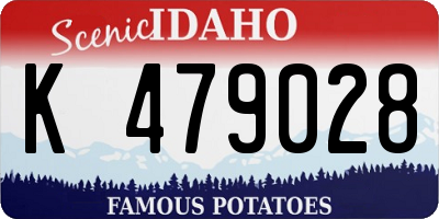 ID license plate K479028