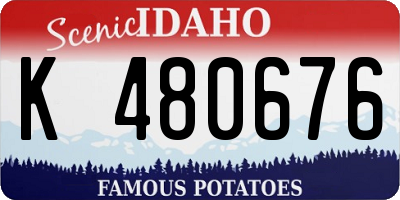 ID license plate K480676