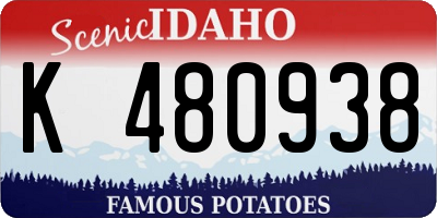 ID license plate K480938