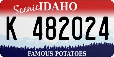 ID license plate K482024