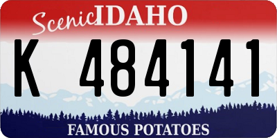 ID license plate K484141