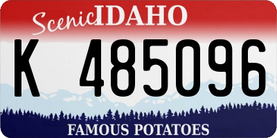 ID license plate K485096