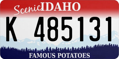 ID license plate K485131