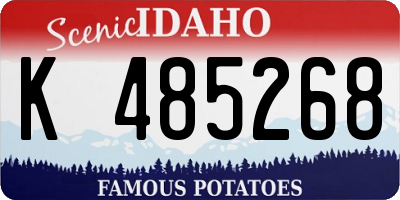 ID license plate K485268