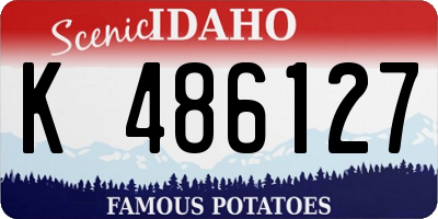 ID license plate K486127