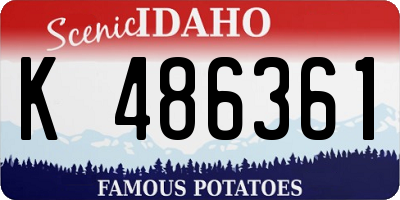 ID license plate K486361