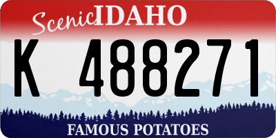 ID license plate K488271