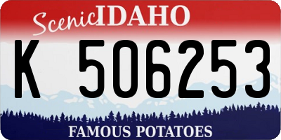 ID license plate K506253