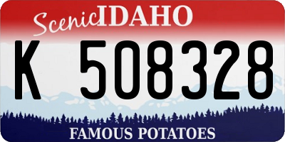 ID license plate K508328