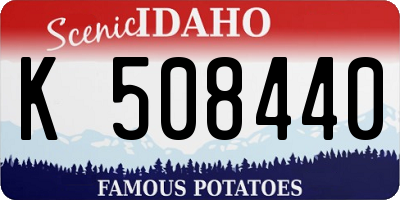 ID license plate K508440