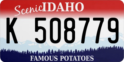 ID license plate K508779