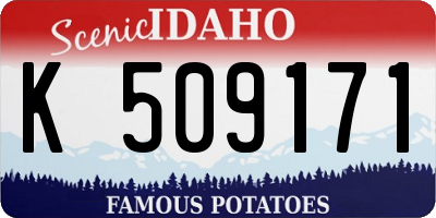 ID license plate K509171