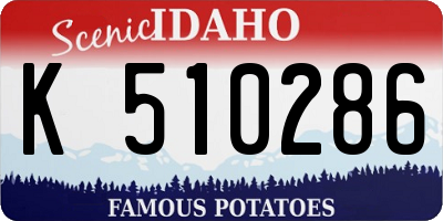 ID license plate K510286