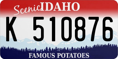 ID license plate K510876