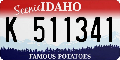 ID license plate K511341