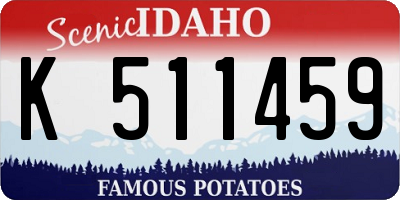 ID license plate K511459