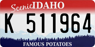 ID license plate K511964