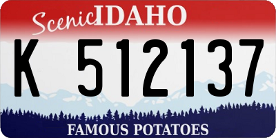 ID license plate K512137
