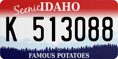 ID license plate K513088