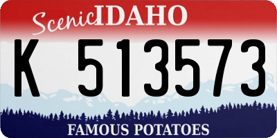 ID license plate K513573