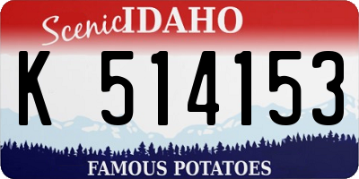 ID license plate K514153