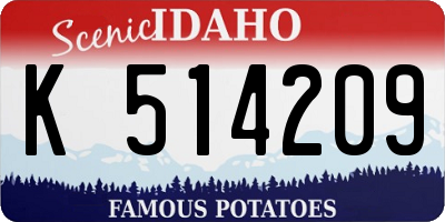 ID license plate K514209