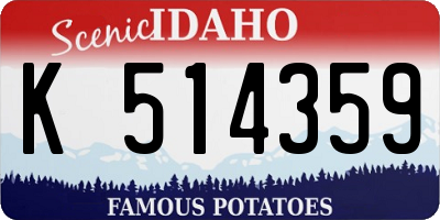 ID license plate K514359