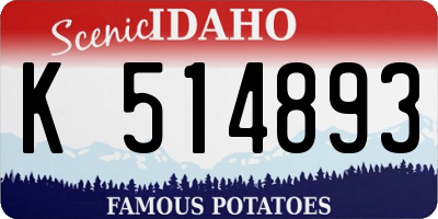 ID license plate K514893