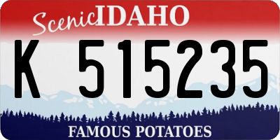 ID license plate K515235