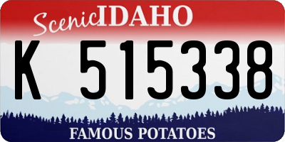 ID license plate K515338