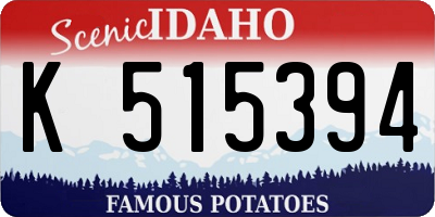 ID license plate K515394
